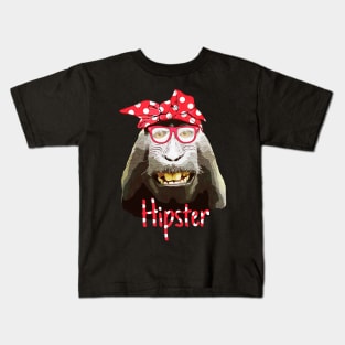 Bandana and monkey, gorilla, chimpanzee Kids T-Shirt